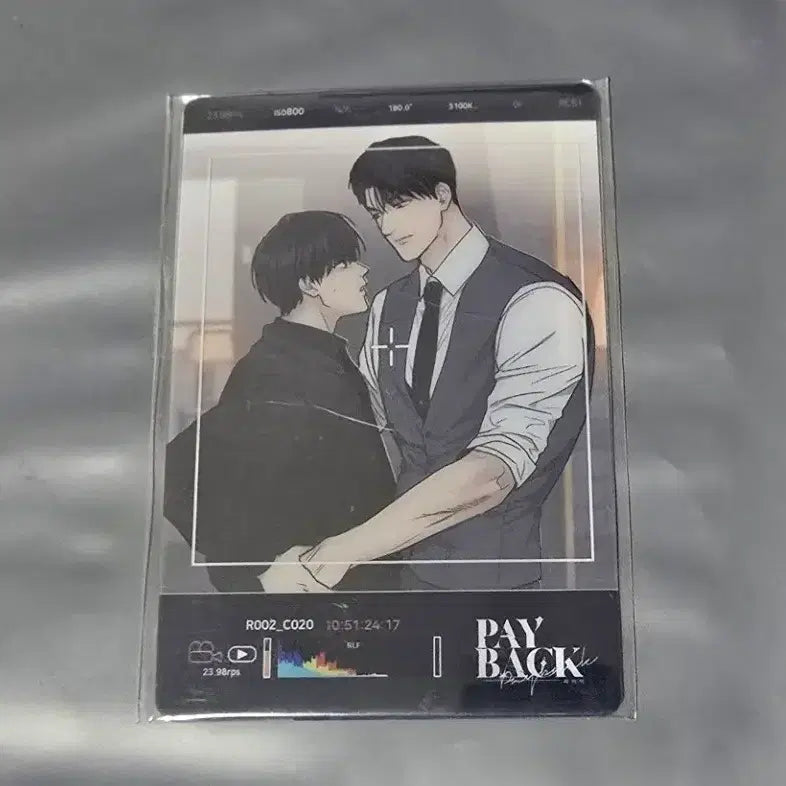 [BUNJANG] Payback Spring Cinema Webtoon POB Photocard / 페이백 봄시네마 봄툰 시네마 팝업 구매특전 10만원 특전 포카 백라이트