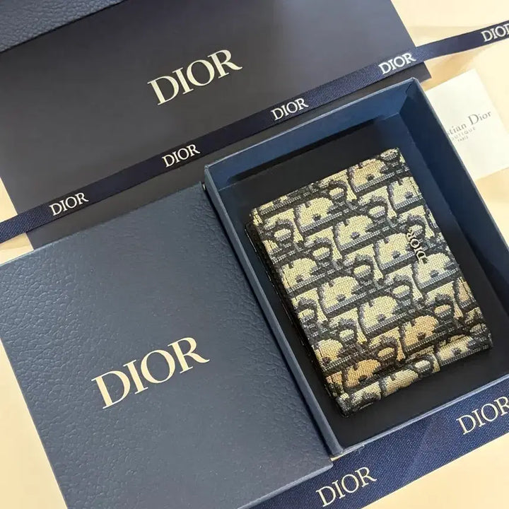 [BUNJANG] Dior Oblique Bi-fold Wallet / 디올 오블리크 반지갑 풀구성
