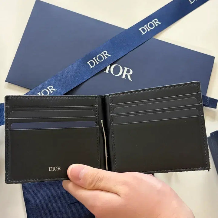 [BUNJANG] Dior Oblique Bi-fold Wallet / 디올 오블리크 반지갑 풀구성