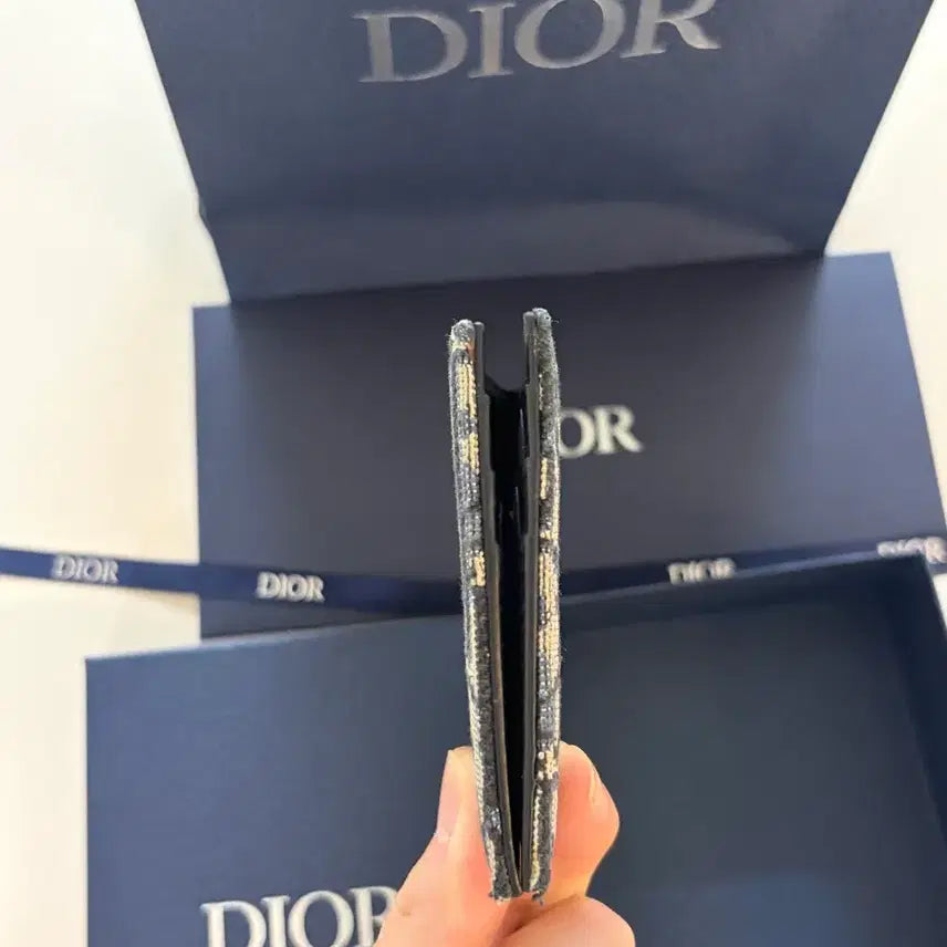 [BUNJANG] Dior Oblique Bi-fold Wallet / 디올 오블리크 반지갑 풀구성