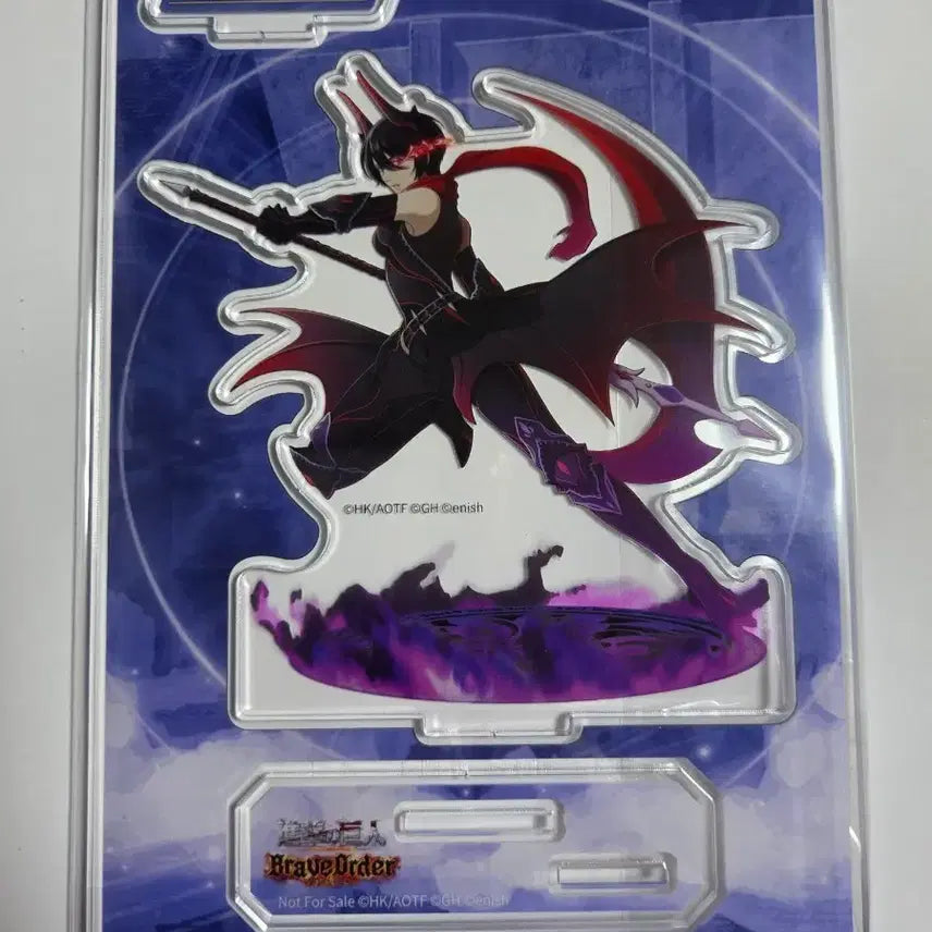 [BUNJANG] Attack on Titan Mikasa Brave Order Acrylic Stand / 진격의거인 미카사 브레이브오더 브레오더 아크릴 판매합니다.