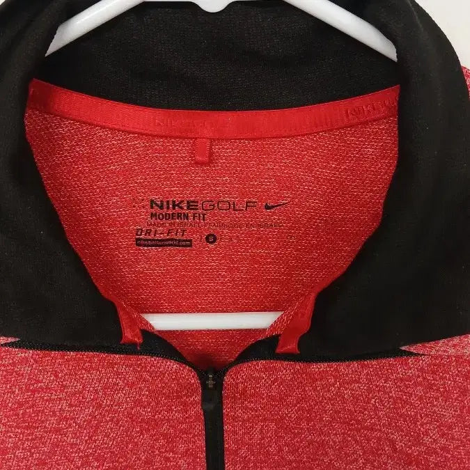 [SOLD OUT] 나이키 레드 하프집업 긴팔티