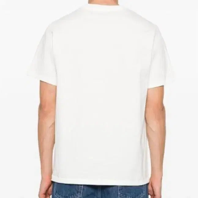 [BUNJANG] A.P.C. 1987 Logo T-Shirt White / A.P.C. 1987 로고 티셔츠 화이트