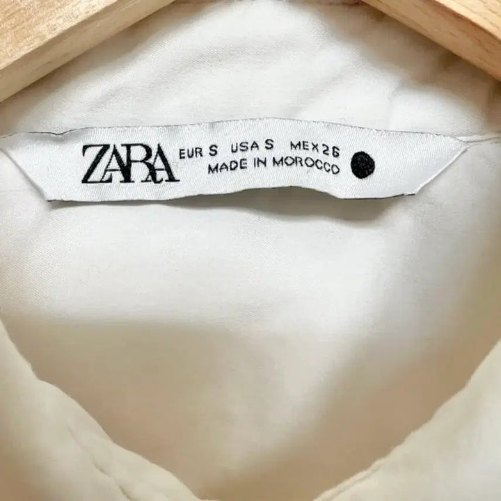 [BUNJANG] Zara Poplin Bustier Crop Shirt / 자라 크롭 셔츠 zara자라포플린 뷔스티에