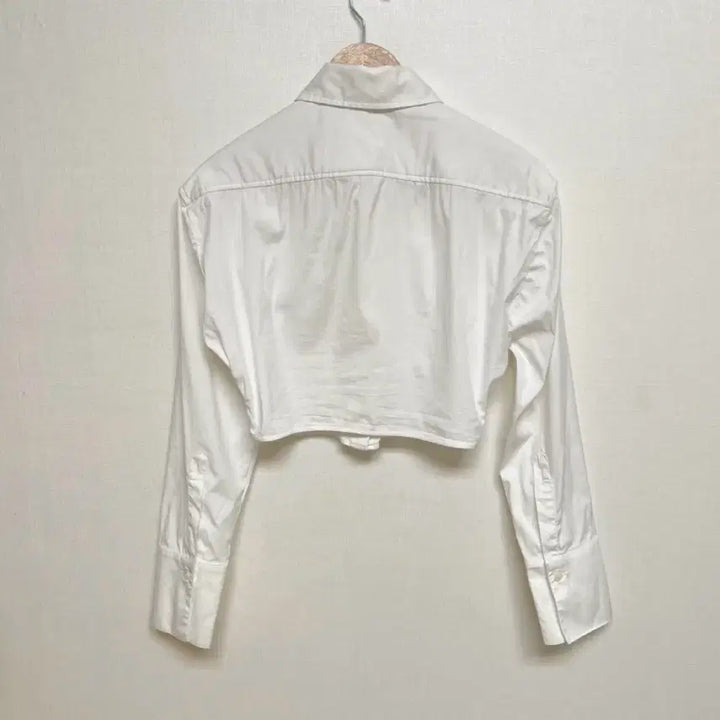 [BUNJANG] Zara Poplin Bustier Crop Shirt / 자라 크롭 셔츠 zara자라포플린 뷔스티에