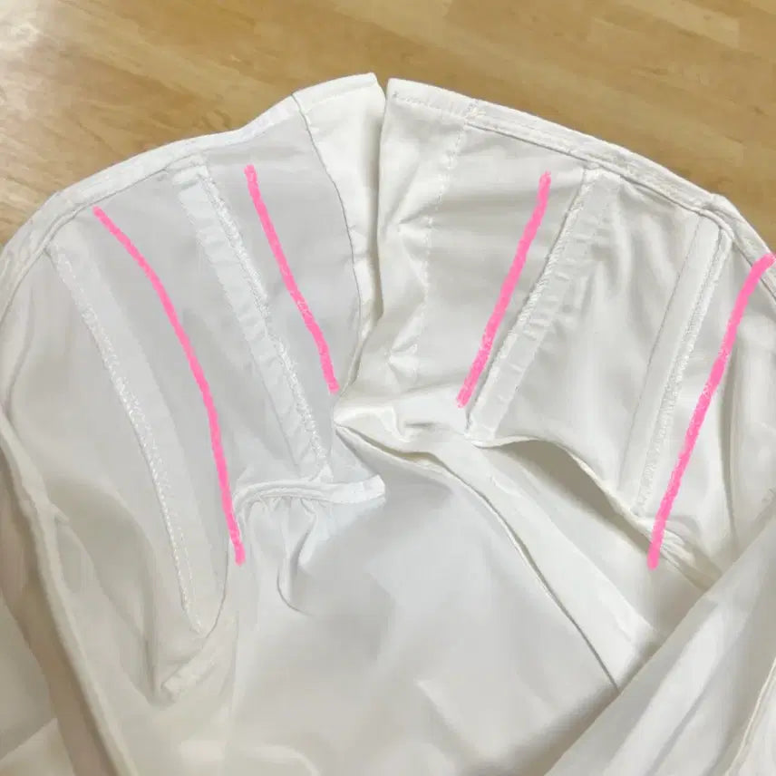 [BUNJANG] Zara Poplin Bustier Crop Shirt / 자라 크롭 셔츠 zara자라포플린 뷔스티에