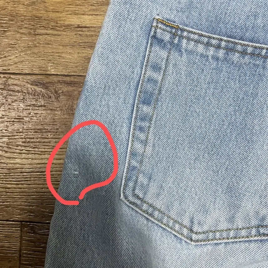[BUNJANG] Steady Everywear Relaxed Denim Light Blue Jeans / 스테디에브리웨어 릴렉스드 데님 연청 라이트블루 s