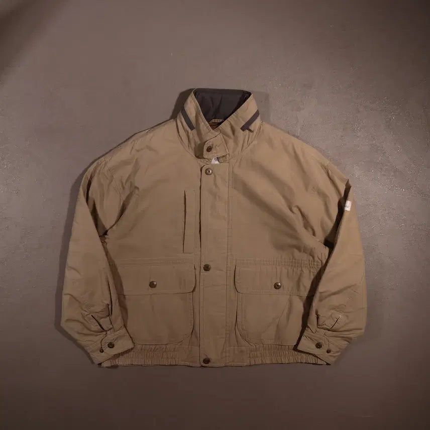 [BUNJANG] Vintage Nylon Bomber Jacket C527 / 일본빈티지 나일론 블루종 봄버자켓 C527