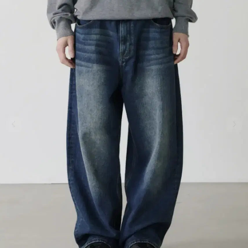 [BUNJANG] Nohant Wide Denim Jeans / 0) 노운 와이드 데님 (수선 5cm)