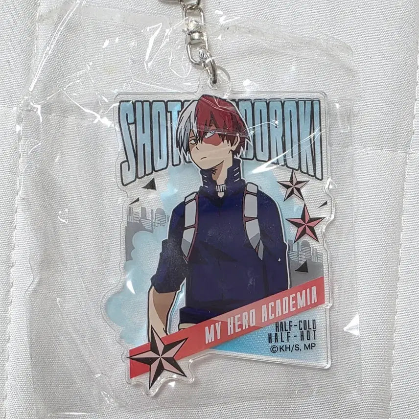 [BUNJANG] My Hero Academia Todoroki Shoto Acrylic Keyring / 히로아카 토도로키 쇼토 아크릴 키링