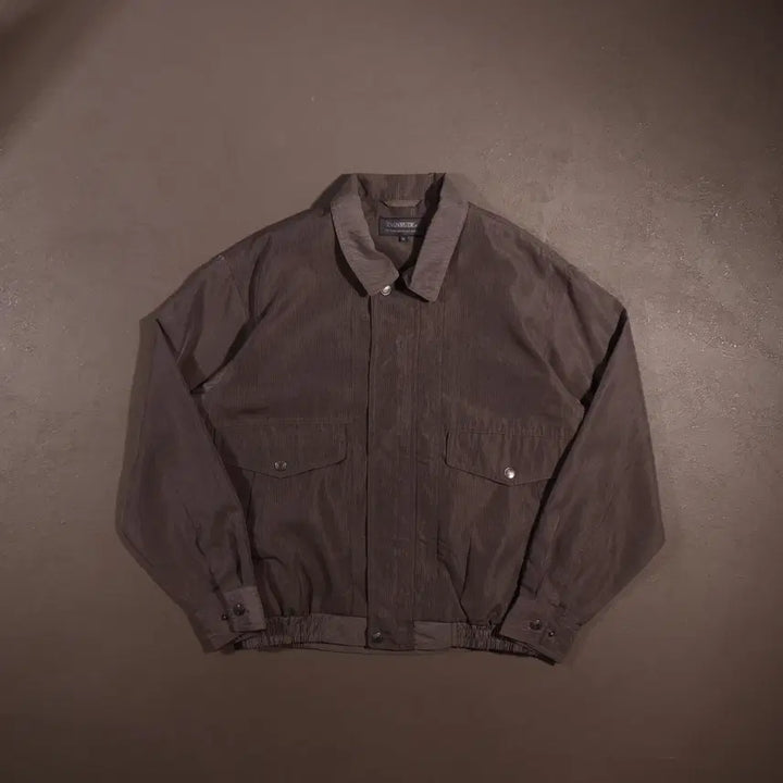 [BUNJANG] Vintage Nylon Bomber Jacket / 일본빈티지 나일론 블루종 봄버자켓 C529