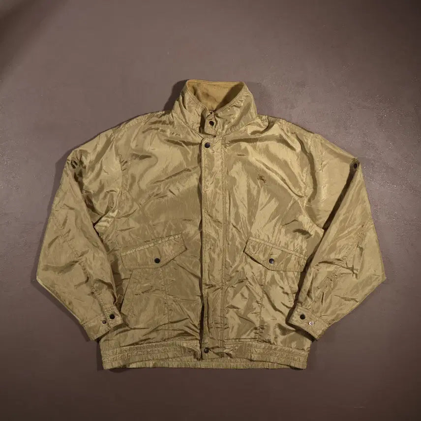 [BUNJANG] Vintage Nylon Bomber Jacket / 일본빈티지 나일론 블루종 봄버자켓 C530
