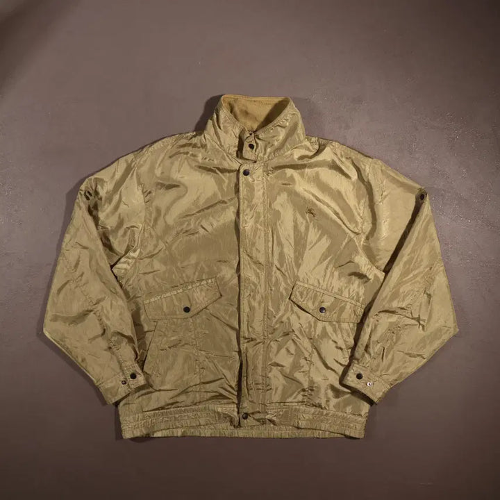 [BUNJANG] Vintage Nylon Bomber Jacket / 일본빈티지 나일론 블루종 봄버자켓 C530