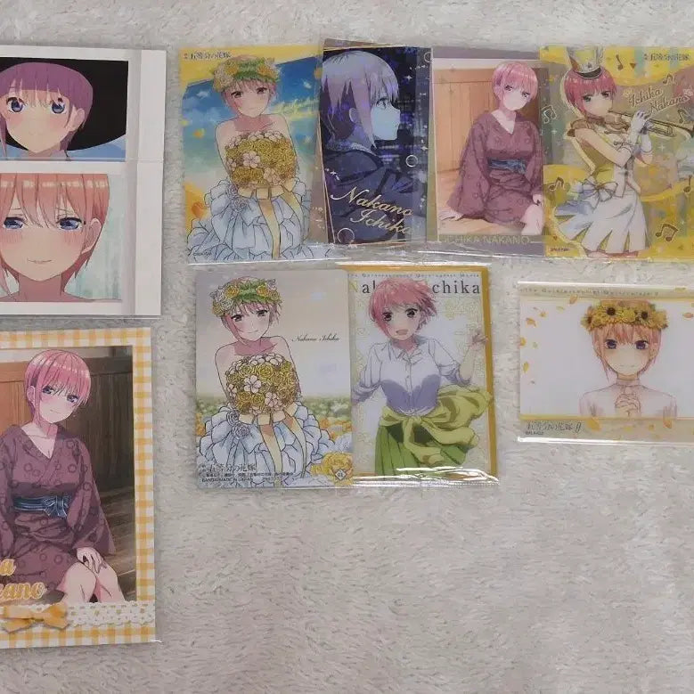[BUNJANG] The Quintessential Quintuplets Ichika Nakano Goods Bundle Set / 5등분의신부 나카노 이치카 지류굿즈 일괄