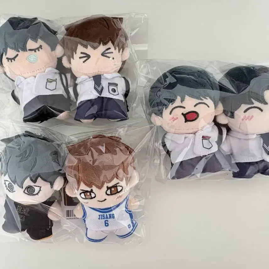 [BUNJANG] Garbage Time Choi Jong-su Sung Joon-su Jeon Young-joong Gi Sang-ho Doll Bundle Set / 가비지타임 최종수 성준수 전영중 기상호 인형 일괄 판매