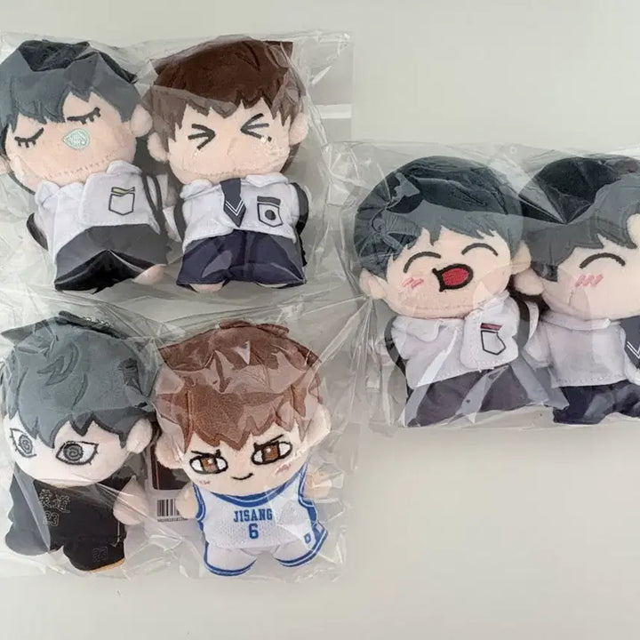[BUNJANG] Garbage Time Choi Jong-su Sung Joon-su Jeon Young-joong Gi Sang-ho Doll Bundle Set / 가비지타임 최종수 성준수 전영중 기상호 인형 일괄 판매