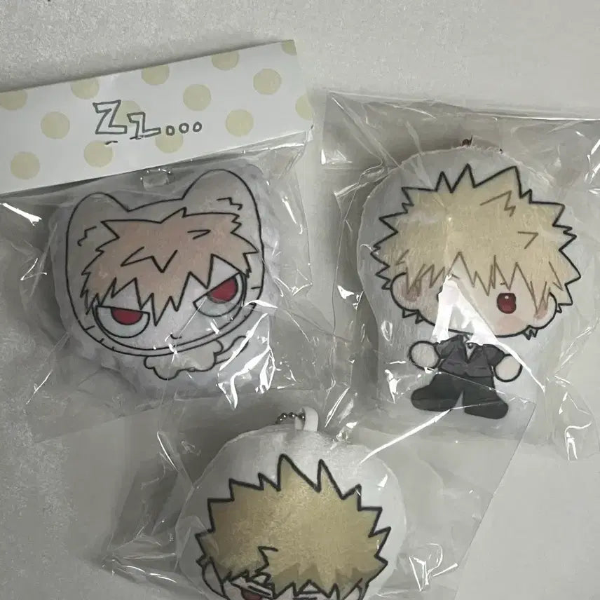 [BUNJANG] My Hero Academia Bakugo, Kirishima, and Others Keyring Bundle Set / 나히아 바쿠고 젯젯님 키리몽님 on_z님 통판 키링 일괄