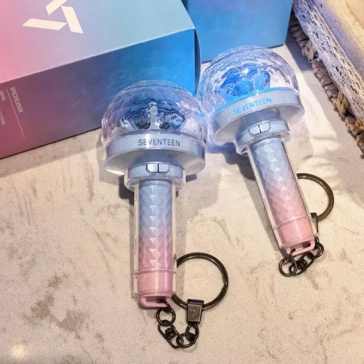 [BUNJANG] Seventeen Official Mini Light Stick Keyring / 세븐틴 미니 응원봉 키링