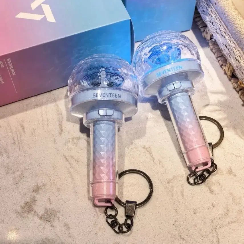 [BUNJANG] Seventeen Official Mini Light Stick Keyring / 세븐틴 미니 응원봉 키링