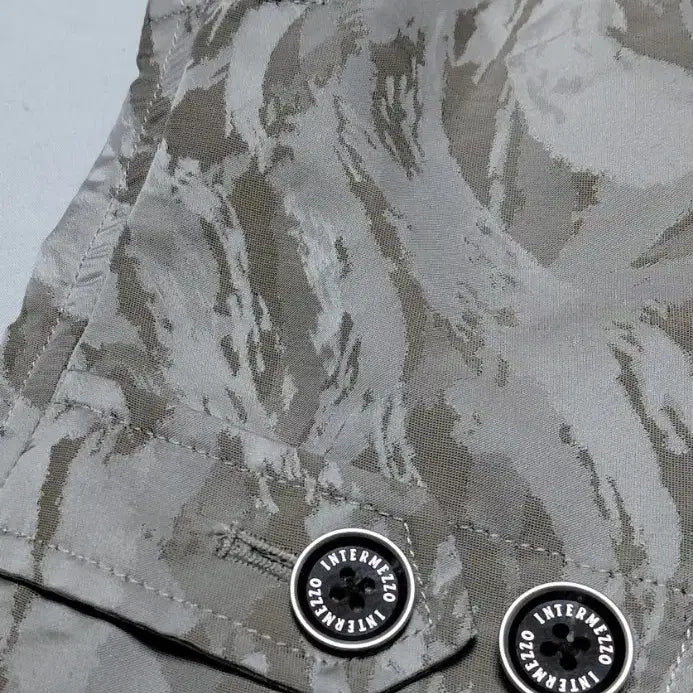 [BUNJANG] INTERMEZZO Safari Jacket / [Gipitex 이탈리아 원단] 인터메조 카모 사파리 재킷 (110)