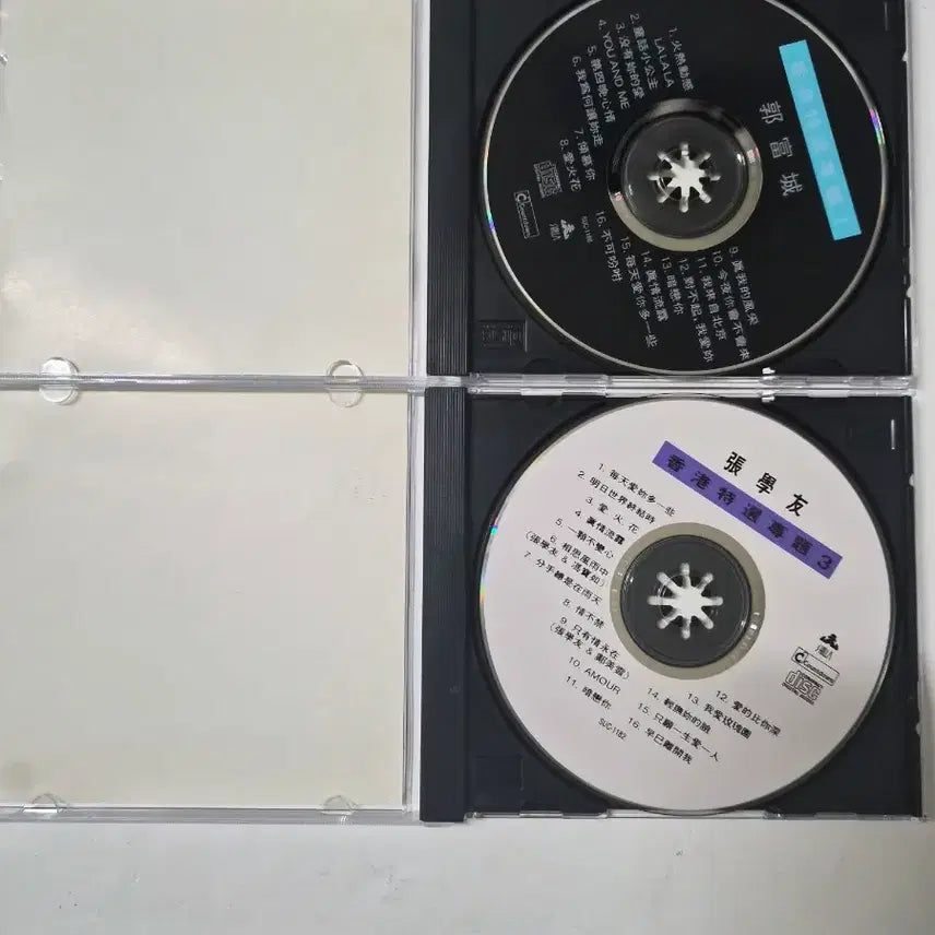 [BUNJANG] Aaron Kwok &amp; Jacky Cheung Hong Kong Special CD Set / 곽부성 장학우 홍콩특선 CD 세트 민트급일괄입니다