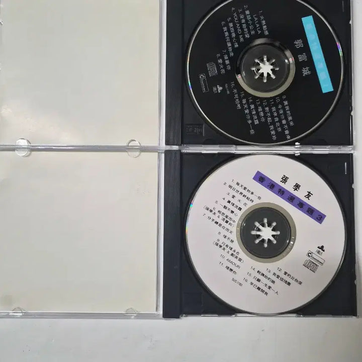 [BUNJANG] Aaron Kwok &amp; Jacky Cheung Hong Kong Special CD Set / 곽부성 장학우 홍콩특선 CD 세트 민트급일괄입니다