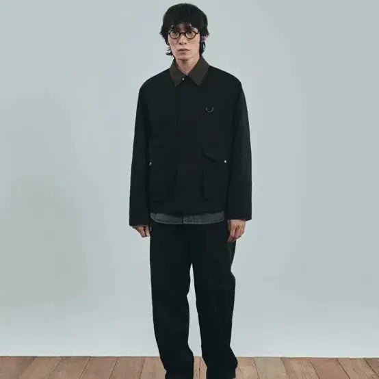 [BUNJANG] Uniform Bridge Short Hunting Jacket - Black / 유니폼브릿지 숏헌팅 자켓 M,XL 블랙 새상품