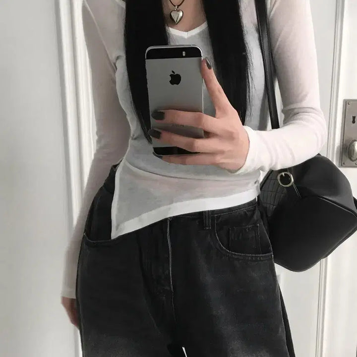 [BUNJANG] Modi Mood Fit Guarantee Washing Side Pintuck Wide Pants Jeans Black / 모디무드 핏보장 워싱 사이드핀턱 와이드 팬츠 청바지 블랙 흑청 판매