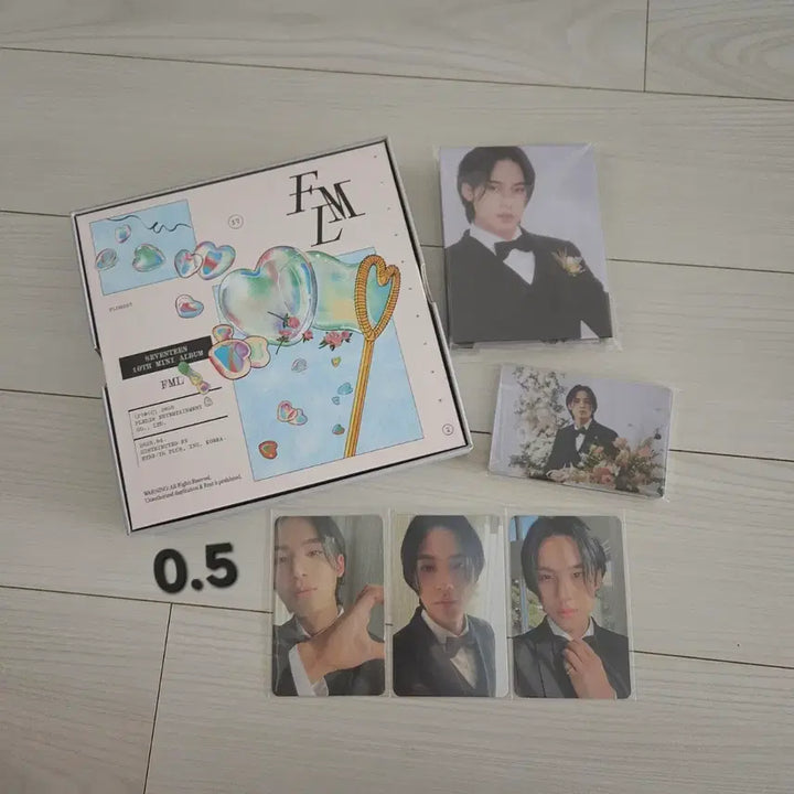[BUNJANG] SEVENTEEN Mingyu FML Carat Ver. Album / 세븐틴 민규 캐럿반 앨범 양도 페더썬 FML 스필더필스
