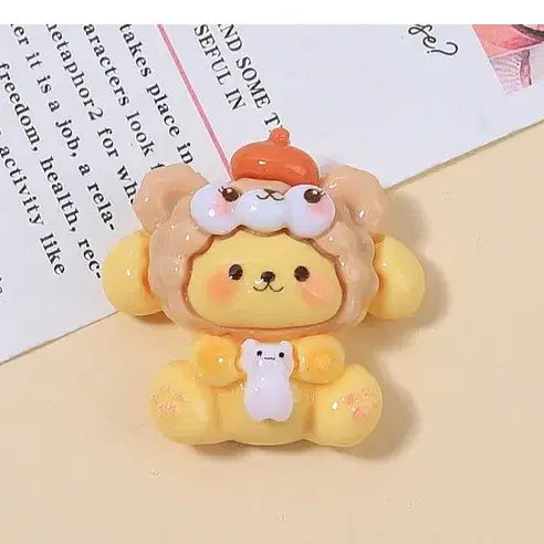[BUNJANG] Sanrio Parts Set (7 Items) / 산리오 파츠2 데코덴 재료 7종 세트