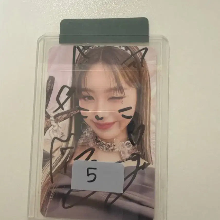 [BUNJANG] IVE Wonyoung Signed Photocard / 아이브 장원영 싸포