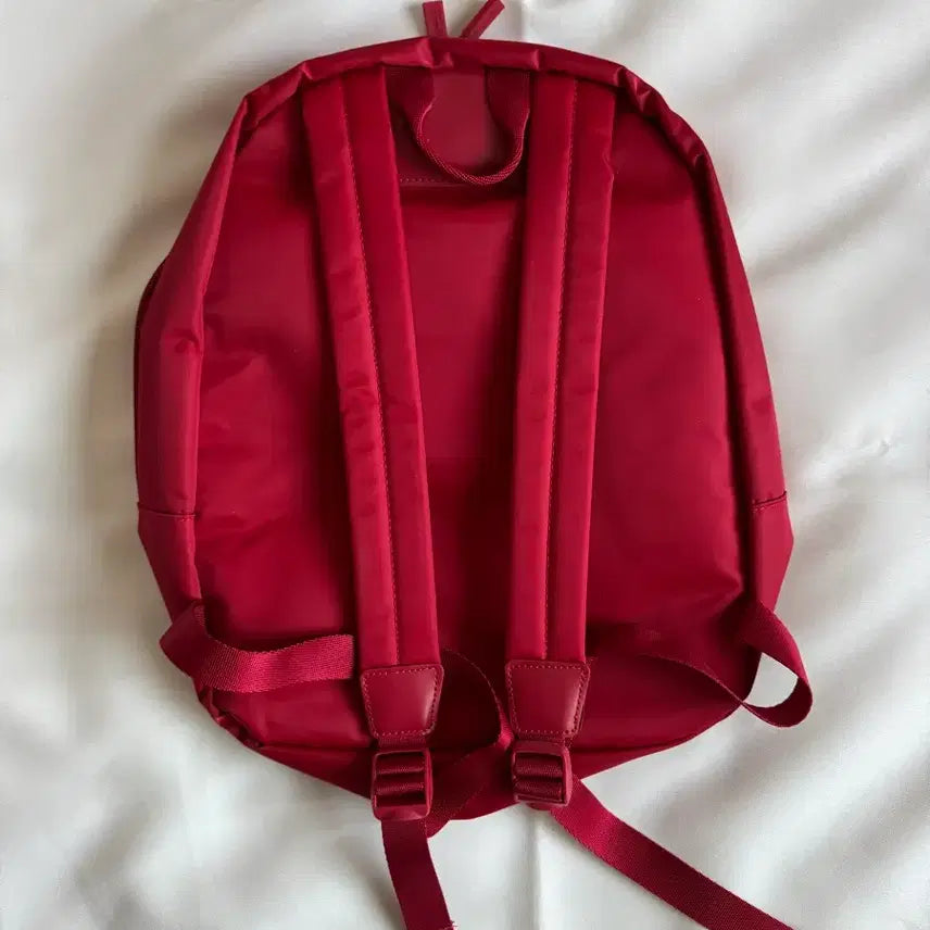 [BUNJANG] Lipault Red Backpack / 리뽀 레드 백팩