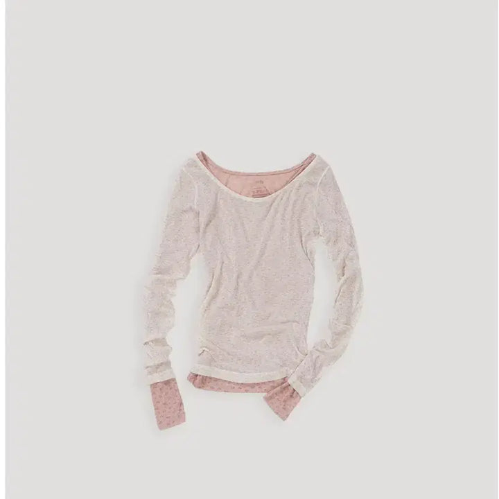 [BUNJANG] Fletta Flower Long Sleeve T-Shirt / 플레따 fletta flower long sleeve 잔꽃티