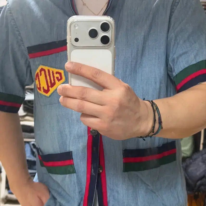 [SOLD OUT] GUCCI 구찌 셔츠 반팔 남방 연예인 다수 착용 100L