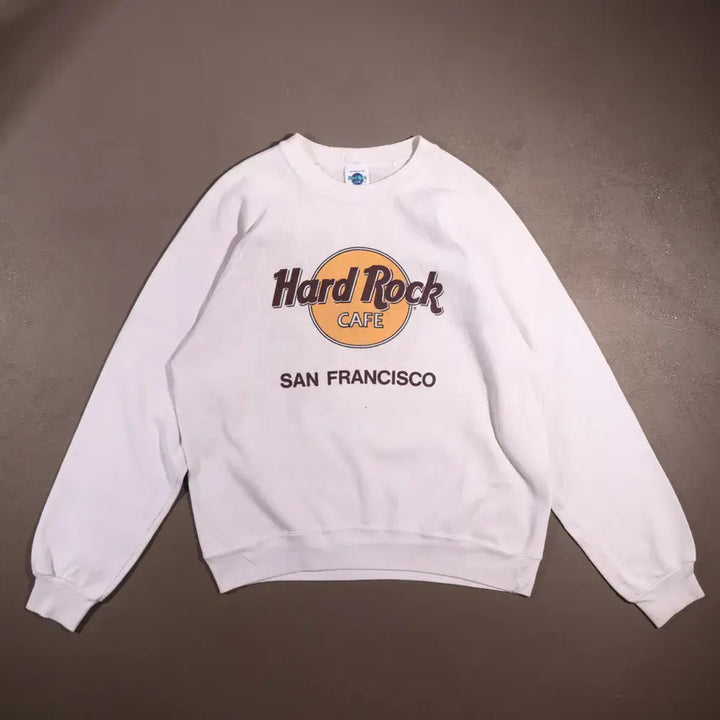 [BUNJANG] Hard Rock Cafe Sweatshirt - L / 80s 하드락카페 스웻셔츠 C549