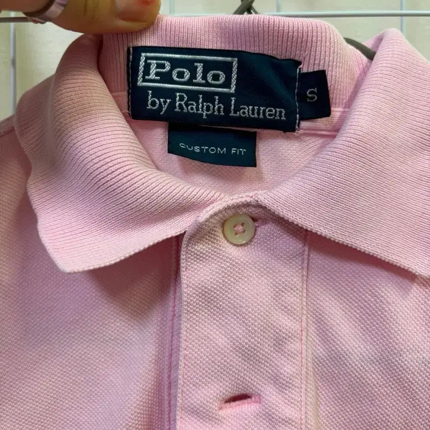 [SOLD OUT] 폴로 랄프로렌 핑크색 반팔 카라티