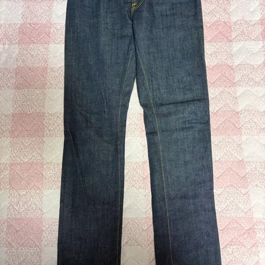 [SOLD OUT] 누디진 씬핀 32x32 데님 청바지 진청