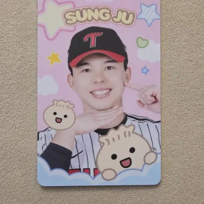 [BUNJANG] LG Twins Moon Sung-ju Dumpling Photocard / LG트윈스 문성주 만두 포카