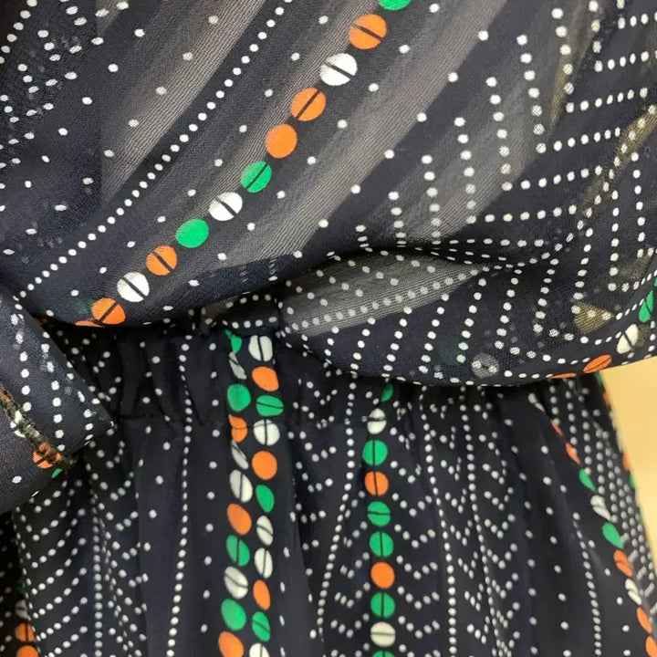 [BUNJANG] Vintage Patterned Shirt Dress / 패턴 셔츠 원피스 빈티지 스타일