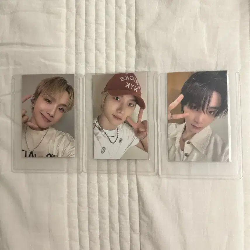 [BUNJANG] BOYNEXTDOOR TaeSan, SeongHo, WoonHak POB Bundle Set Photocard / 보이넥스트도어 보넥도 쁘넥도 특전 포카 태산성호운학 일괄