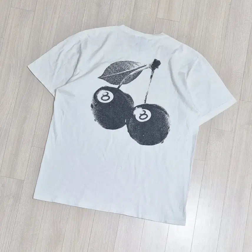 [BUNJANG] Stussy Cherry 8-Ball T-Shirt / [L] 스투시 체리 8볼 반팔티