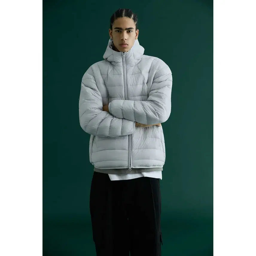 [BUNJANG] NBA LAL Lightweight RDS Down Hooded Jumper Black XL / NBA | LAL 경량 RDS 다운 후드 점퍼 | 블랙 | XL