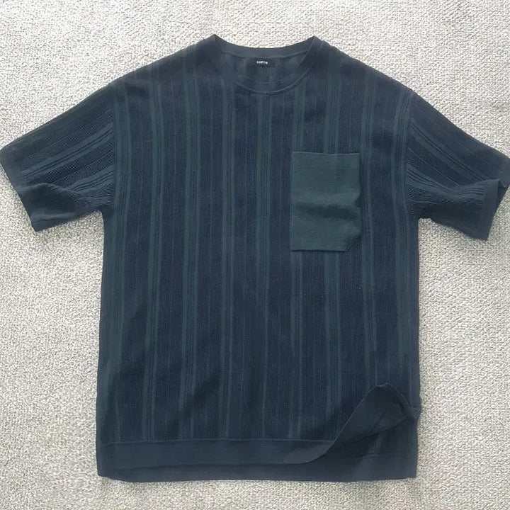 [BUNJANG] System Homme Nylon Blend Cool Knit T-shirt / 시스템옴므 나일론 면 혼방 쿨 반팔 니트 판매해요