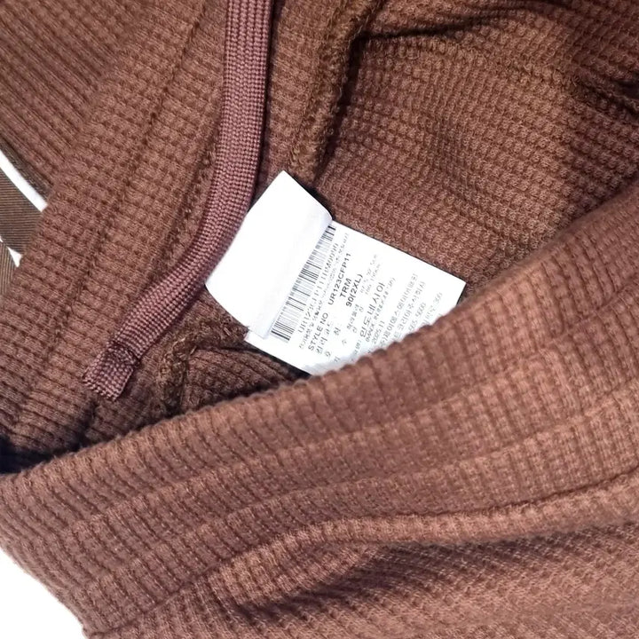 [BUNJANG] Umbro Waffle Wide Track Pants Tiramisu (Size 90) / 엄브로 | 와플 와이드 트랙팬츠 | 티라미수 | 90