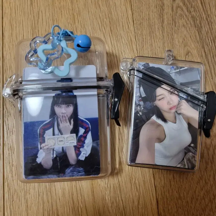 [BUNJANG] LE SSERAFIM Unofficial Goods Bundle Set / 르세라핌굿즈 비공굿포카 담케 키링 일괄 아이돌포카 포장계