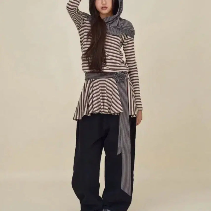 [SOLD OUT] 글로니 듄 투톤 드레스 브라운 장원영 원피스 M