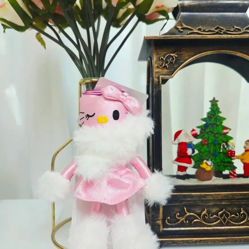[BUNJANG] Hello Kitty Silver Doll Pink Dress New / 헬로키티 실버 인형 핑크 드레스 새상품