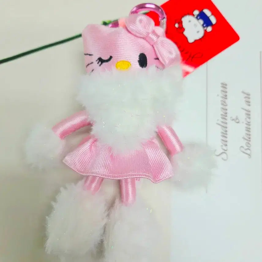 [BUNJANG] Hello Kitty Silver Doll Pink Dress New / 헬로키티 실버 인형 핑크 드레스 새상품