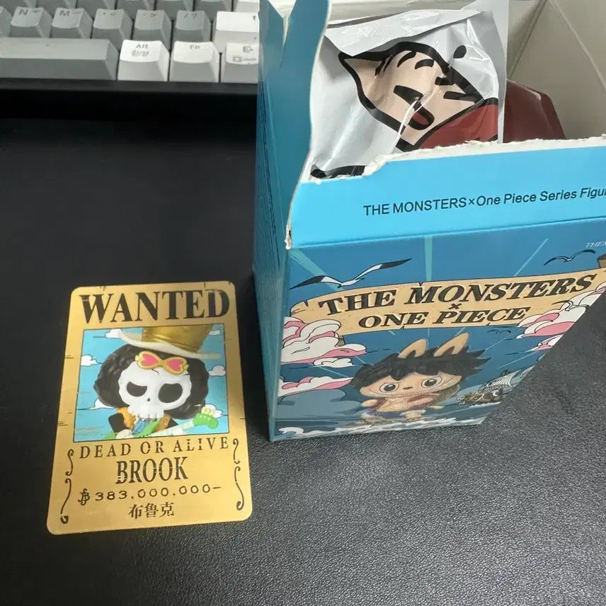 [BUNJANG] Pop Mart One Piece THE MONSTERS Brook Figure / 팝마트 원피스 THE MONSTERS 브룩 피규어