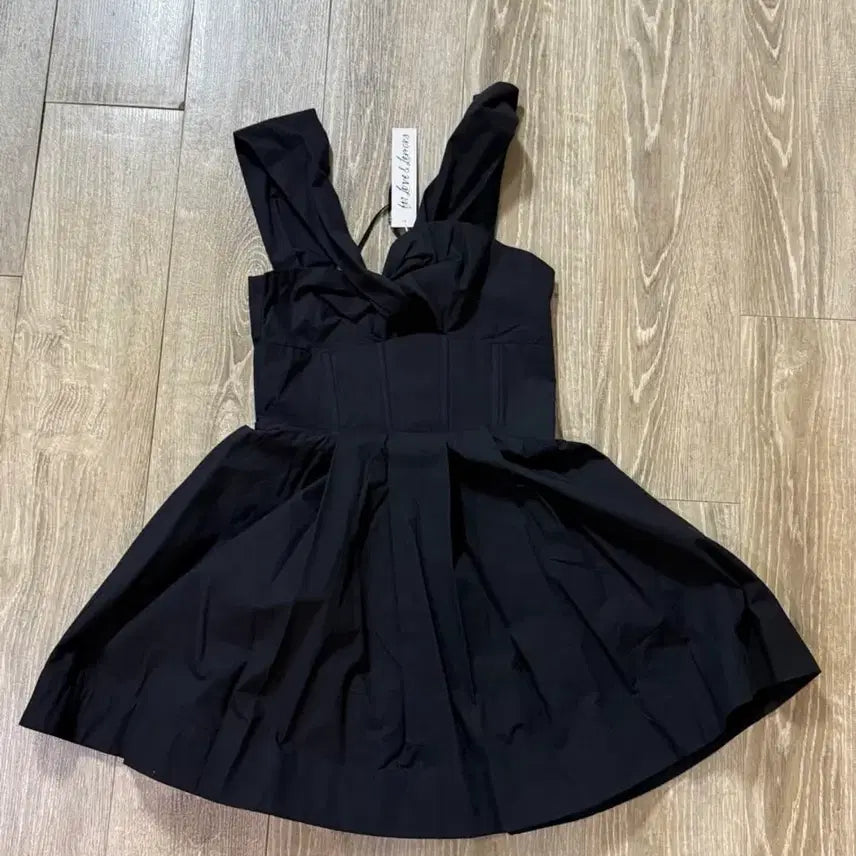 [SOLD OUT] For Love and lemon 블랙 미니 원피스 XS